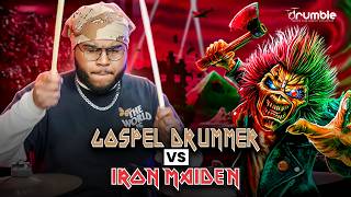 First Time Hearing “Run To The Hills” by Iron Maiden | Gospel Drummer Challenge