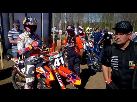 Pauls Jonass gatavojas startam Aizputē