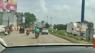 Raipur city car driving