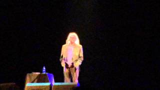 DAVID CROSBY Acoustic Live Como 10.12.14 - WHAT ARE THEIR NAMES