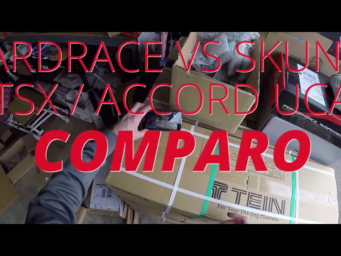 Parts Compared: Hardrace Hard Rubber & Skunk2 Pro Series Upper Control Arms