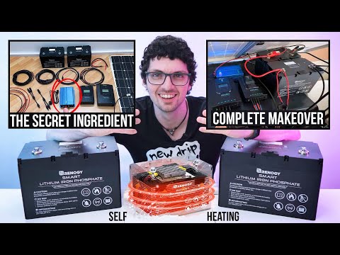 Improved Balcony Power Station Build Tutorial (Feat. Renogy 12V 100Ah Self-Heating Batteries)
