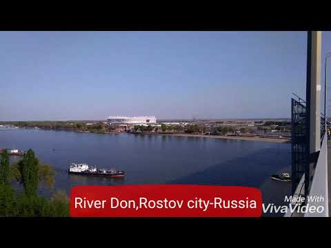 River Don, Rostov city,Russia