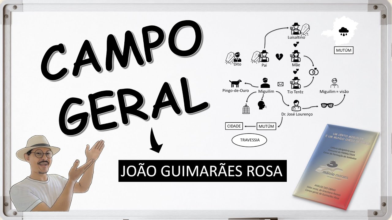 Campo Geral, de Guimarães Rosa - Resumo com Mapa Mental