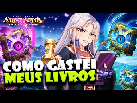 ONDE GASTAR SEUS LIVROS DE HABILIDADES! - Saint Seiya: Awakening