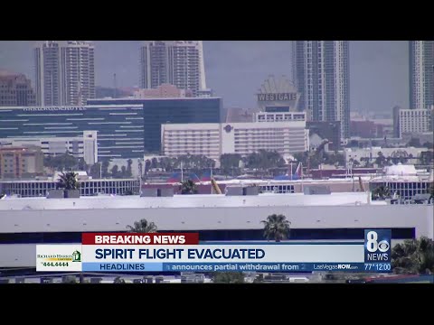 Spirit Airlines flight delayed from Las Vegas after reports of fumes on board