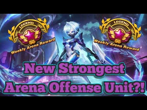 New Strongest Arena Offense Unit?! Amber - Water Battle Angel! - Summoners War