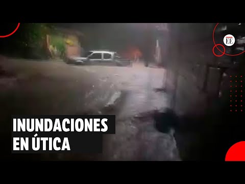 Fuertes lluvias en Útica, dejan graves afectaciones en el municipio | El Espectador
