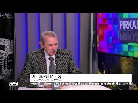 PIRKADAT M. Kende Péterrel: Dr. Rusvai Miklós