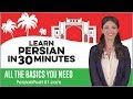 Learn Persian In 30 Minutes ALL The Basics You Need