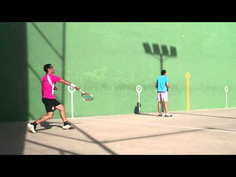 Frontenis preolimpico honor Rivas Alberto y Pedro vs Pegaso Dani y Alvaro