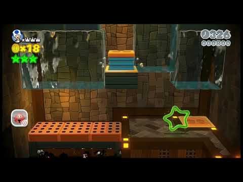 Super Mario 3D World 11-2 Speedrun - Time: 100