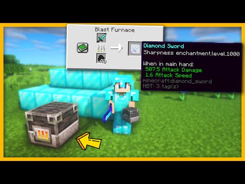Beating Minecraft but Smelting gives OP Enchantments (Hindi) "Enchant everything Challenge"