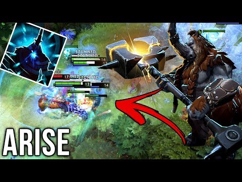 Ar1Se- Legendary Magnus EPIC Gameplay 4 Man RP Play - 7.10 Dota 2