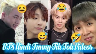 BTS Funny And Comedy Tik Tok Videos In Hindi  All 