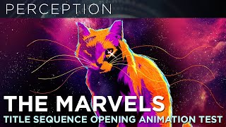Marvel Studios' The Marvels: End Credits Opening Frames Animation Test