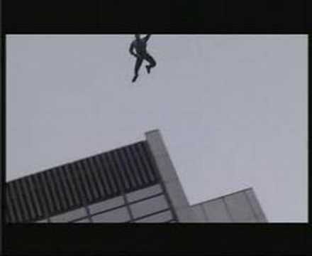 Felix Baumgartner BASE jump off the Marriott in Warsaw