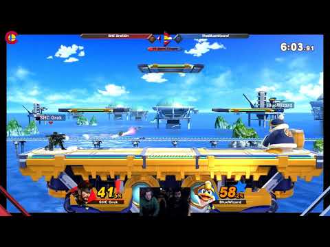 SHC Greklin (Snake, Ridley) vs TheBlueWizard (K  Rool, Dedede) - WSF