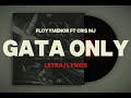 FloyyMenor & Cris Mj - GATA ONLY (letra/lyrics) | 2024