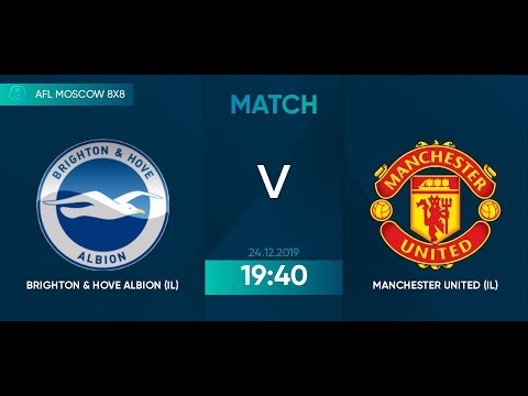 AFL19. Division 2. Day 1. Brighton & Hove Albion- Manchester United.