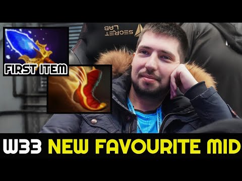 W33 New Favourite MID — Spam 8 Games in 1 Day 7.27 Dota 2