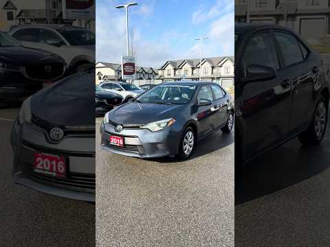 2016 Toyota Corolla LE FWD
