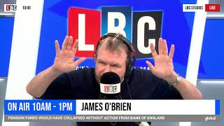 James O'Brien reacts to Liz Truss' 'catrusstrophic' radio interviews | LBC