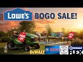 Lowe S End Of Summer Blowout Dewalt Bosch EGO Metabo Craftsman Deals You Can T Miss