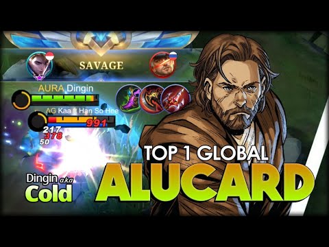 6 Minutes Savage! Brutal Slash Lightsaber. Dingin a.k.a Cold Top 1 Global Alucard - Mobile Legends