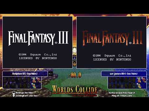 FF6 Worlds Collide Kefka Grand Prix 2 FINAL BATTLE - Xelpher85 vs wrjones104