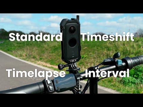 What's The Difference On These Insta360 Modes? Standard Vs Timeshift Vs Timelapse Vs Interval