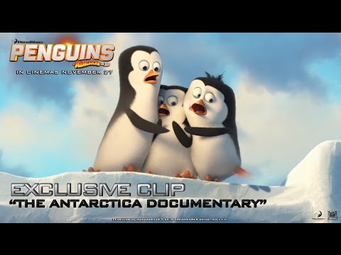 DreamWorks' Penguins of Madagascar ["The Antarctica Documentary" Sneak Peek in HD]
