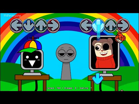 FNF Incredibox Sprunki LAGU BARU "HELLO" tapi Twiddle Finger VS Mr Fun Computer - Friday Night Fu...