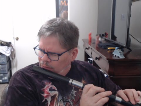 New Carbony Celtic Winds flute that I picked up at the North Texas Irish Festival