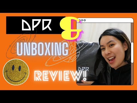 Unboxing DPR merch and review (eng subs)