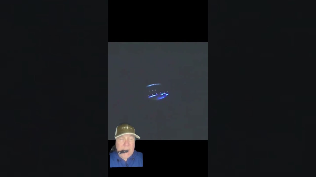 UFO or UAP Parked Above Nellis AFB... of Course!