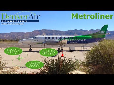 Flight Review - America’s Last Passenger Metroliner - Denver Air Connection