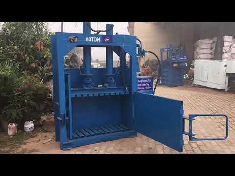 Cotton waste recycling machines