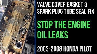 Replace Valve Cover Gasket on Honda Pilot