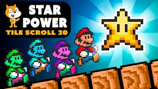 Star Power Up | Making Super Mario Game in Scratch E20