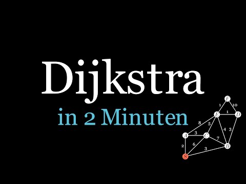 Algorithmus von Dijkstra (einfach erklärt)