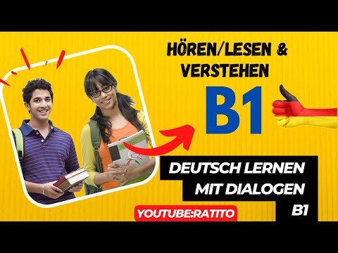, title : 'Deutsch lernen mit Dialogen B1'