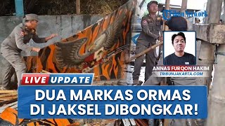 Polres Metro Jakarta Selatan Bongkar 2 Posko Ormas, Temukan Pedang Samurai hingga Celurit