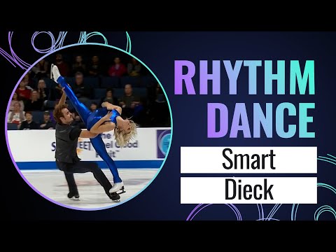 SMART / DIECK (ESP) | Ice Dance Rhythm Dance | Skate America 2023 | #GPFigure
