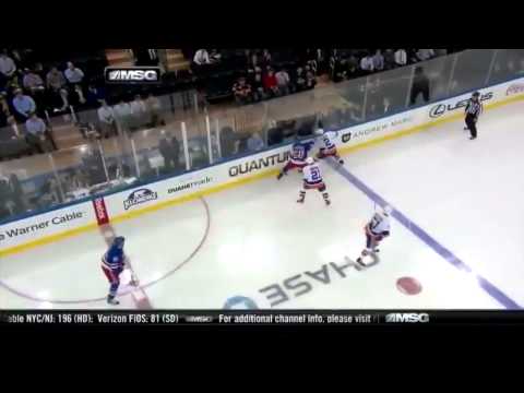 JT Miller First NHL Goal vs New York Islanders 2/7/13
