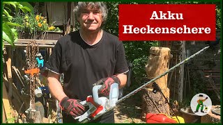 Akku Heckenschere von Ikra