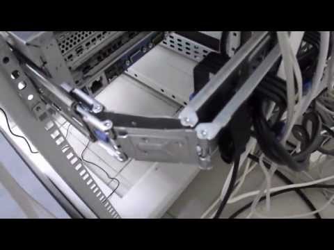 Монтаж сервера HP DL380e в стойку