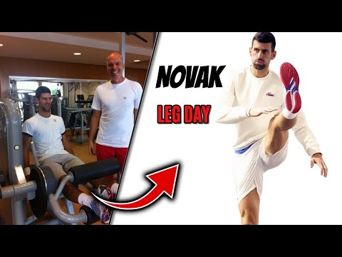 Novak Djokovic's Leg Day Is INTENSE🔥