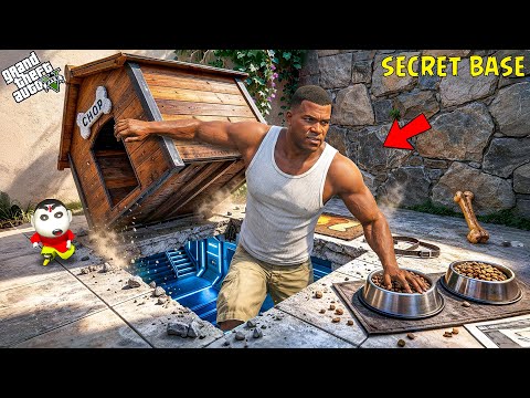 GTA V: Franklin And Shinchan Search For The Most Expensive Secret Base Ever In GTA 5 Telugu | #gta5