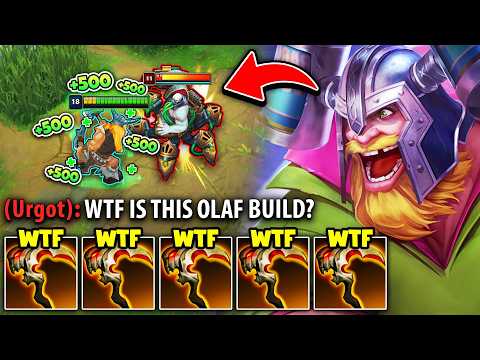 I played a FORBIDDEN Lifesteal Olaf build and it's amazing (SO MUCH HEALING)